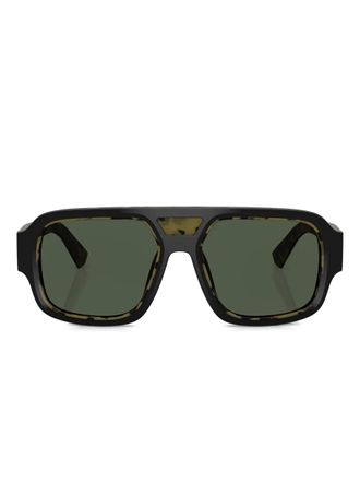 Dolce & Gabbana Eyewear Occhiali da sole geometrici - Nero