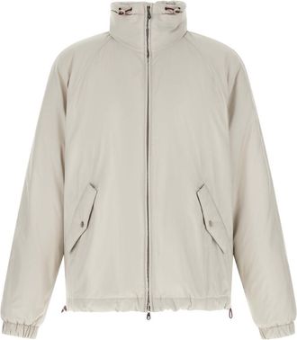 Brunello Cucinelli Off White Relaxed Jacket