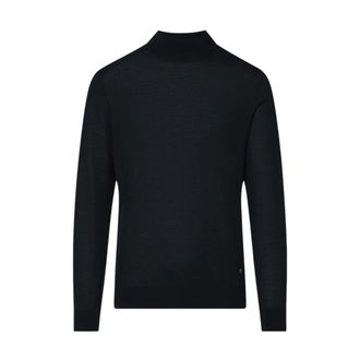 Liu Jo Jersey de cuello alto de lana merino - Knitwear - Hombre - Negro - M
