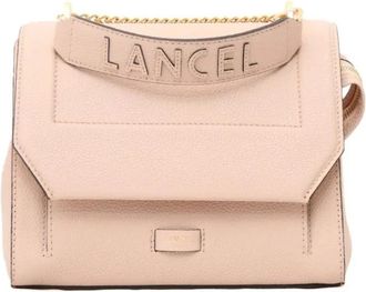 Lancel Ninon Rose Quartz Schoudertas - Dames - Handtassen - Roze - ONE Size - Leer - Tassen