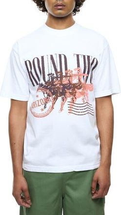 Round Two Arizona Stamp Graphic T-Shirt in White at Nordstrom Rack, Size Xx-Large