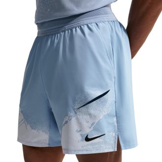 Nike Court Slam Dri-FIT Shorts Work Blue Hydrogen Blue Black IF1560-486