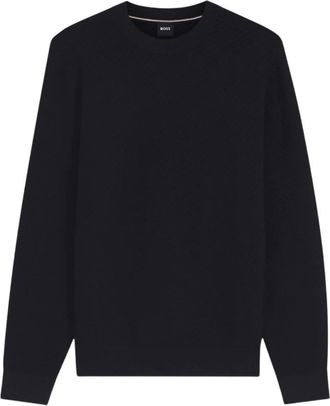 HUGO BOSS Uomo, Maglie, Blu, S, new