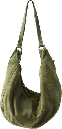 Free People We the Free Roma Suede Tote Bag in Olive Moss at Nordstrom