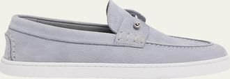 Christian Louboutin Chambeliboat Donna Leather Boat Shoes