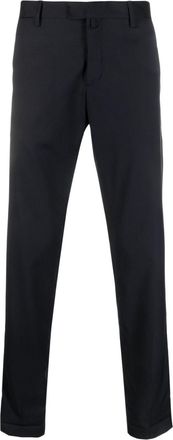 BRIGLIA 1949 tapered-leg tailored trousers - men - Wool/Cotton - 54 - Blue