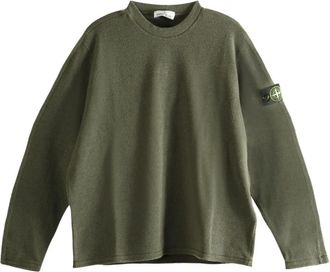 Stone Island Compass-motif sweater - Green