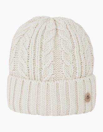 Craghoppers Womens Craghoppers Womens/Ladies Brock Knitted Beanie - White - Size: S-M