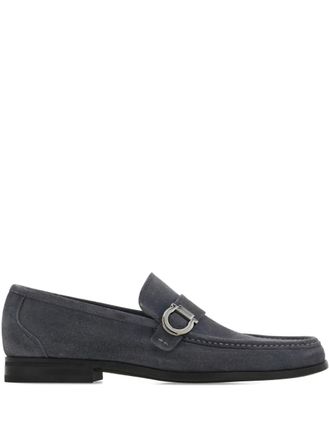 Ferragamo Suède loafers - Grijs