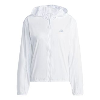 adidas (WMNS) adidas Run It Windbreaker Jackets White HR9912