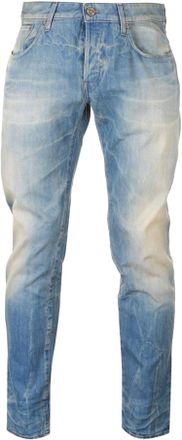 G-Star Mens Low Tapered Jeans In Light Aged