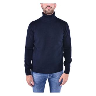 KANGRA Turtlenecks, male, Blue, S, Turtleneck Jumper