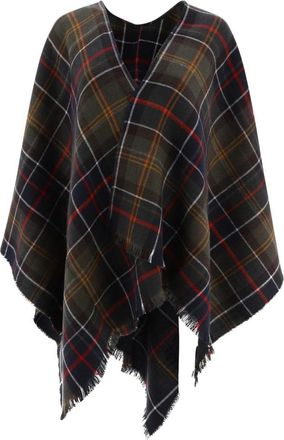 Barbour Montieth Serape Shawl - Dames - Ponchos - Veelkleurig - ONE Size - Polyester - Jassen