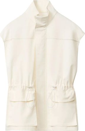 Fabiana Filippi Gilet taglio comodo - Bianco