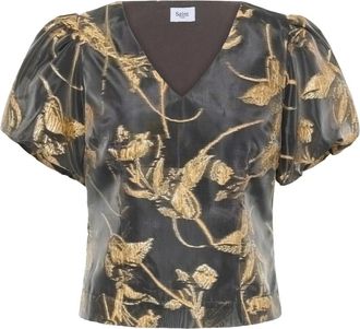 Saint Tropez Blouses & Hemden - Dames - Blouses & Shirts - Grijs - Maat: M