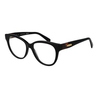 Longchamp Zwarte Acetaat Bril (Frames)
