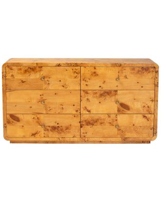 Baxton Studio Netra Contemporary 6-Drawer Dresser