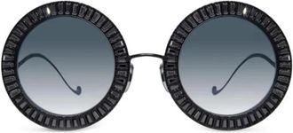 Anna-Karin Karlsson Magic YOU 2.0 Black SUN Zonnebrillen - Dames - Zonnebrillen - Zwart - 49 MM - Accessoires