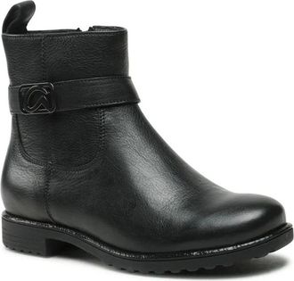 Ara Zwarte Liverpool Enkellaarzen - Dames - Enkellaarsjes - Zwart - 37 EU - Schoenen