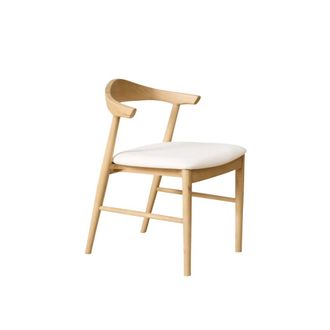 Wabi Home Silla de comedor de madera maciza de Sungkai