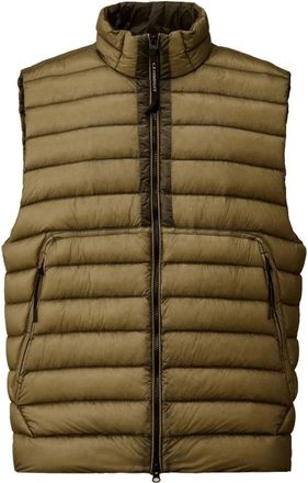 C.P. Company Lichtgewicht Dons Shell Vest Groen - Heren - Bodywarmers - Groen - XL - Nylon - Jassen