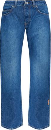 Off-white five-pocket jeans - Blue