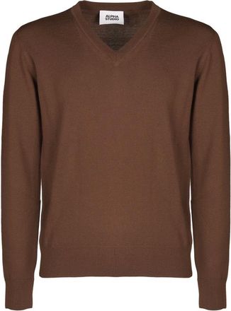 Alpha Studio Uomo, Maglie, Marrone, XL, new