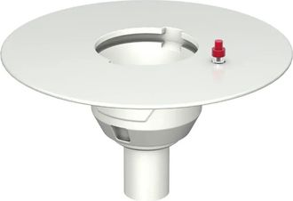 Aco Aco Bodenablauf Passavant Dn50 90 Grad/1,0l/s/klebefl./ohne Ws/epoxiert, 5150.60.20