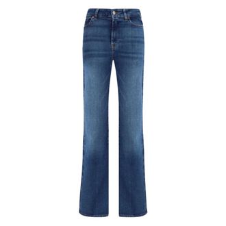 7 For All Mankind Dames, Jeans, Blauw, Maat: W26 Zijde