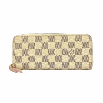 Louis Vuitton White Long Wallet (Bi-Fold) (Pre-Owned)