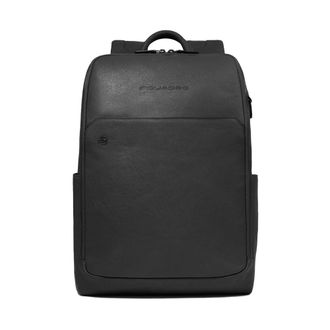 Piquadro Backpacks, male, Black, Size: ONE SIZE Laptop and iPadPro 12,9 backpack with anti-fraud and shock absorbing protection
