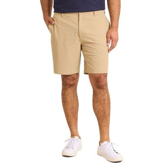 Tommy Bahama Barbados Pro 9-Inch Flat Front IslandZone Shorts in Chinchilla at Nordstrom, Size 46