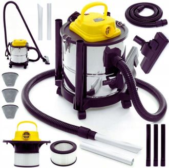 OEM Aspiradora Industrial Sin Bolsa Para Ceniza Y Residuos De Chimenea, 2200 W De Potencia