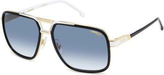Carrera Zwarte zonnebril blauwe schaduw stijl 1071/S - Heren - Zonnebrillen - Zwart - 61 MM - Accessoires