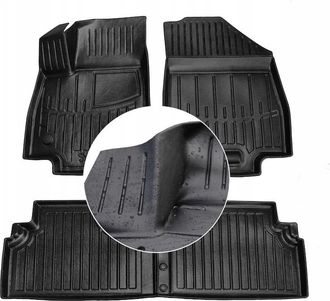 OEM Alfombrillas Y Limpiaparabrisas De Goma Para Kia Ev3 Ev 3 A Partir De 2024 - Ud Troughs