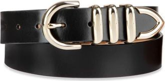 Cole Haan Triple Keeper Belt in Black at Nordstrom, Size X-Large