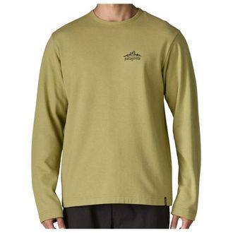 Patagonia LW Cloud Crag Wildrise Crew Pullover f&uuml;r Herren | beige