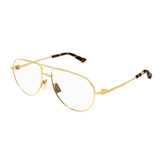 Bottega Veneta Optical Frame - unisex - Bottega Veneta - Glasses - Yellow - 57 MM - Accessories