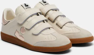 Isabel Marant Beth leather and suede sneakers
