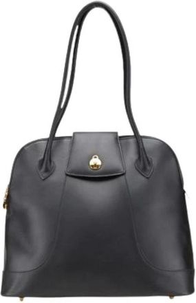 Bally Pre-owned Handbags, female, Black, Size: ONE SIZE Pre-owned Leather Handbag