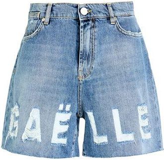 Ga&euml;lle Paris BOTTOMWEAR - Denim shorts on YOOX.COM