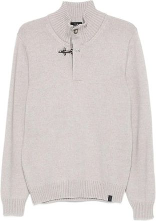 Fay virgin wool sweater - Grey