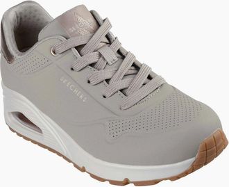 Skechers Womens Uno Golden Air Womens Trainers - Grey - Size: 3