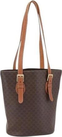 Celine Pre-owned Tote Bags, female, Brown, Size: ONE SIZE Pre-owned Plastic Tote Bag
