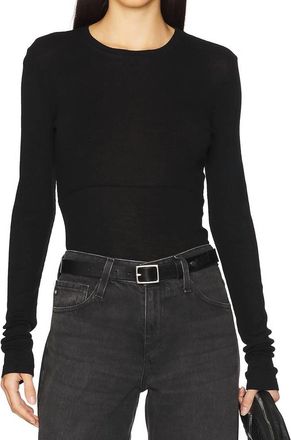 H2OFagerholt Good Long Sleeve Top In Black