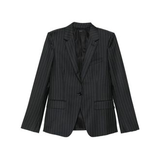 Tom Ford Dames, Jassen, Zwart, Maat: XS Wol