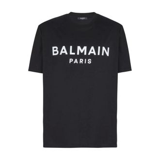 Balmain T-shirts and Polos - male - Balmain - T-Shirts - Black - XL - Tops