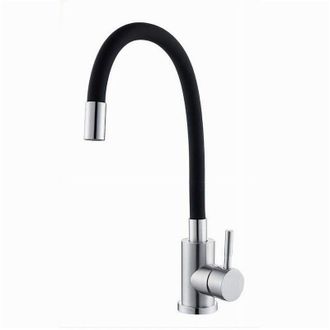 Trade Shop Trade Shop - Faucet Mixer Cocina Fregadero Flexible Satin Satin Steel 52687 Steel