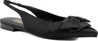 Jones Bootmaker Womens Xenova Leather Slingback Court Shoes - Black Textile - Size UK 3