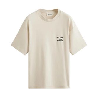 Dr&ocirc;le de Monsieur Tops, Heren, Beige, 2Xl, Katoen, Le T-Shirt Slogan